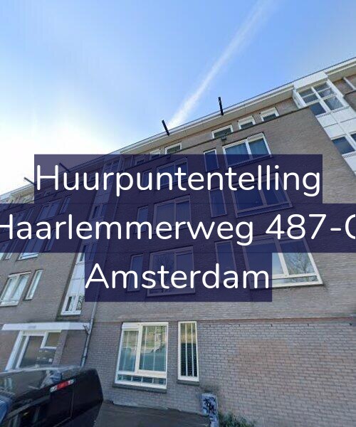 Foto gevel Huurpuntentelling voor Haarlemmerweg 487-C, Amsterdam