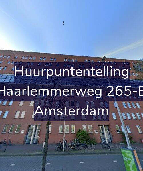 Foto gevel Huurpuntentelling voor Haarlemmerweg 265-B, Amsterdam