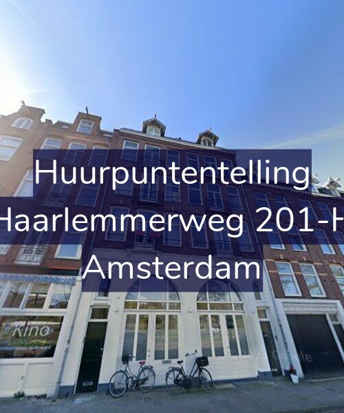 Foto gevel Huurpuntentelling voor Haarlemmerweg 201-H, Amsterdam