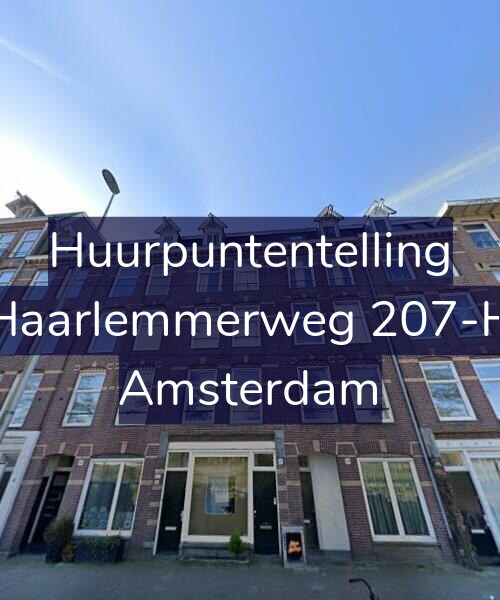 Foto gevel Huurpuntentelling voor Haarlemmerweg 207-H, Amsterdam