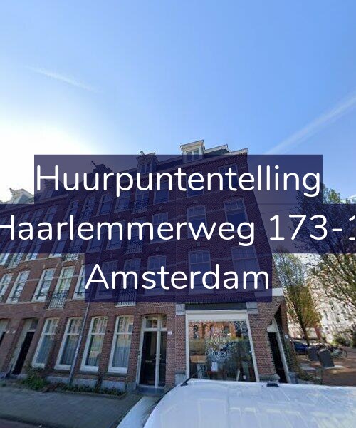 Foto gevel Huurpuntentelling voor Haarlemmerweg 173-1, Amsterdam