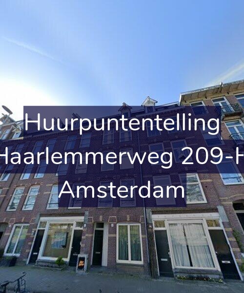 Foto gevel Huurpuntentelling voor Haarlemmerweg 209-H, Amsterdam