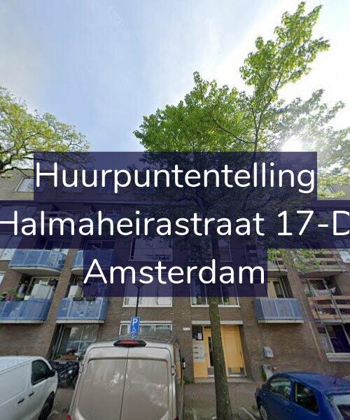 Foto gevel Huurpuntentelling voor Halmaheirastraat 17-D, Amsterdam
