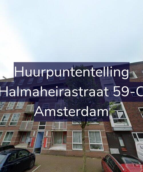 Foto gevel Huurpuntentelling voor Halmaheirastraat 59-C, Amsterdam