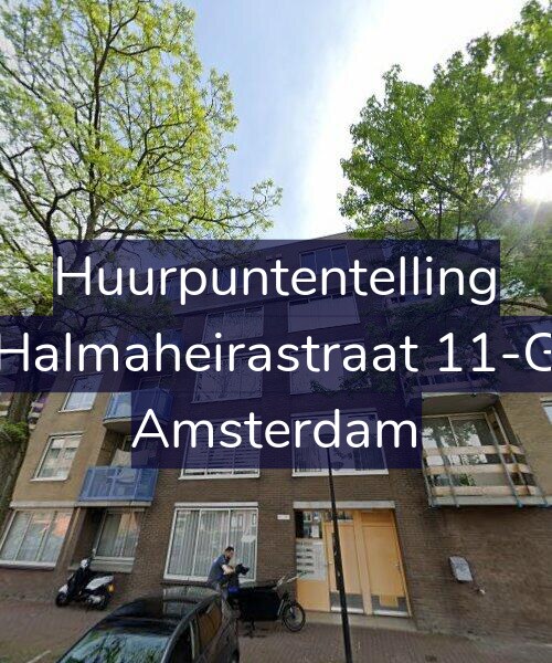 Foto gevel Huurpuntentelling voor Halmaheirastraat 11-G, Amsterdam