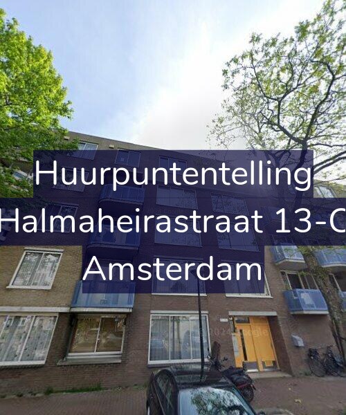 Foto gevel Huurpuntentelling voor Halmaheirastraat 13-C, Amsterdam