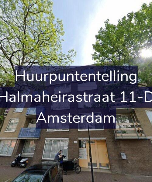 Foto gevel Huurpuntentelling voor Halmaheirastraat 11-D, Amsterdam