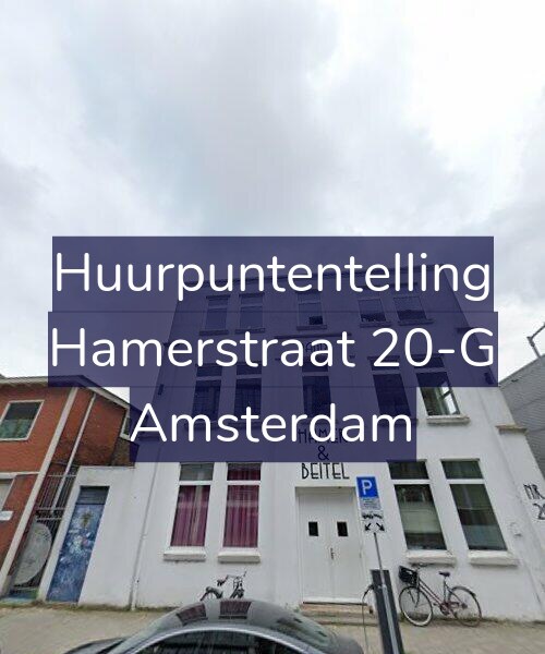 Foto gevel Huurpuntentelling voor Hamerstraat 20-G, Amsterdam