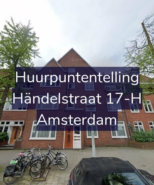 Foto gevel Huurpuntentelling voor Händelstraat 17-H, Amsterdam