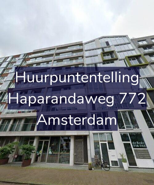 Foto gevel Huurpuntentelling voor Haparandaweg 772, Amsterdam