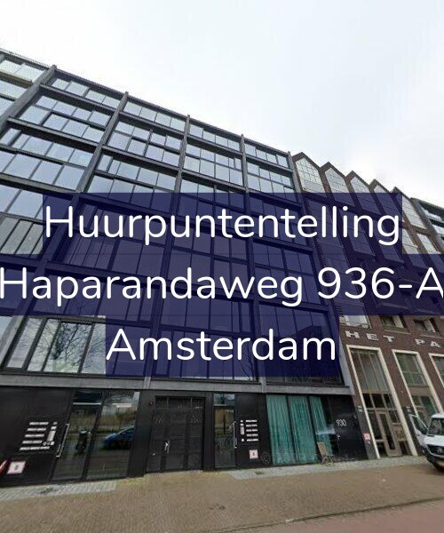 Foto gevel Huurpuntentelling voor Haparandaweg 936-A, Amsterdam