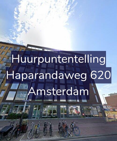 Foto gevel Huurpuntentelling voor Haparandaweg 620, Amsterdam