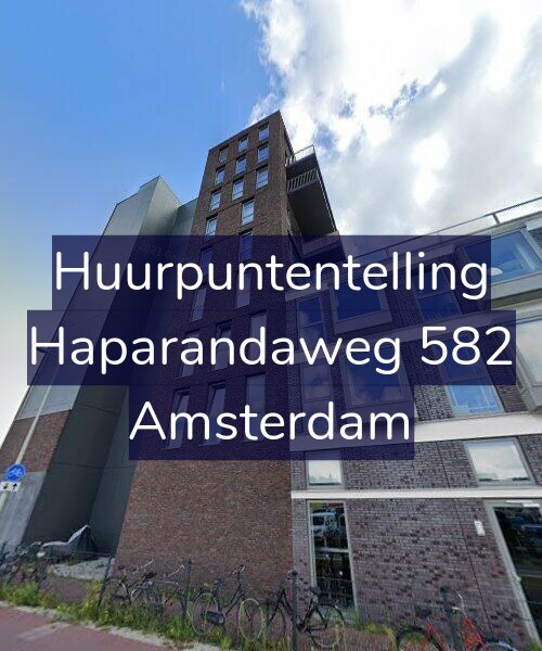 Foto gevel Huurpuntentelling voor Haparandaweg 582, Amsterdam