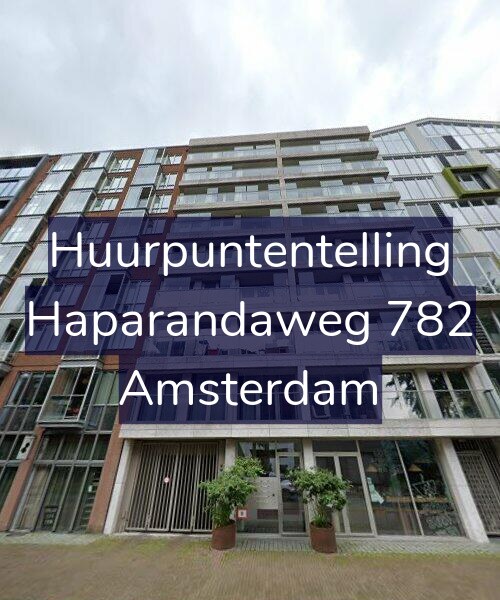 Foto gevel Huurpuntentelling voor Haparandaweg 782, Amsterdam