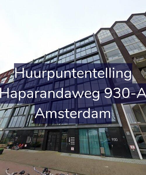 Foto gevel Huurpuntentelling voor Haparandaweg 930-A, Amsterdam