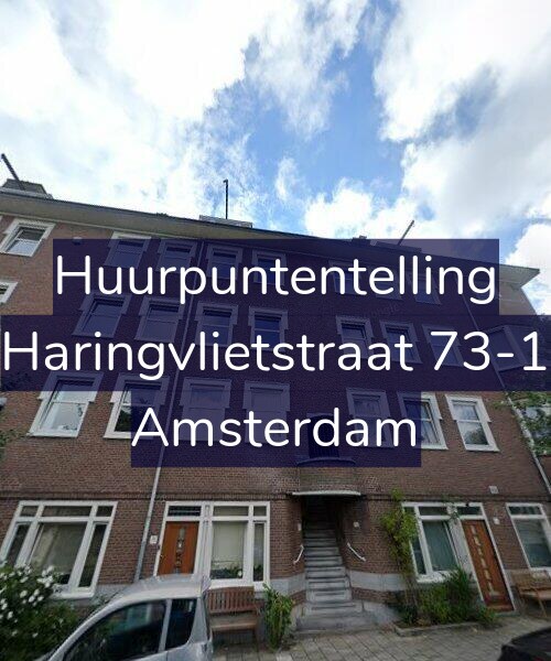 Foto gevel Huurpuntentelling voor Haringvlietstraat 73-1, Amsterdam