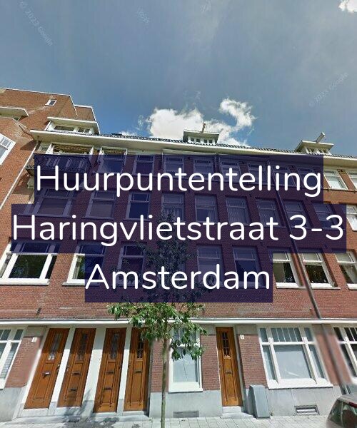 Foto gevel Huurpuntentelling voor Haringvlietstraat 3-3, Amsterdam