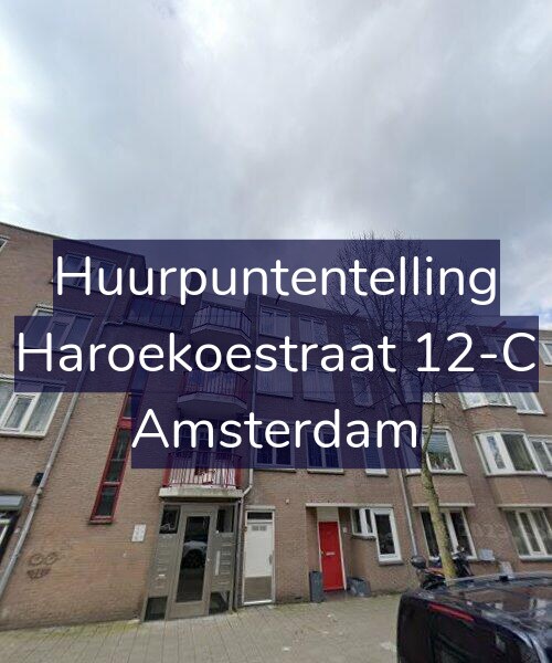 Foto gevel Huurpuntentelling voor Haroekoestraat 12-C, Amsterdam