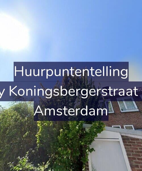 Foto gevel Huurpuntentelling voor Harry Koningsbergerstraat 33-1, Amsterdam