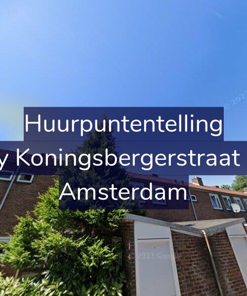 Foto gevel Huurpuntentelling voor Harry Koningsbergerstraat 39-1, Amsterdam
