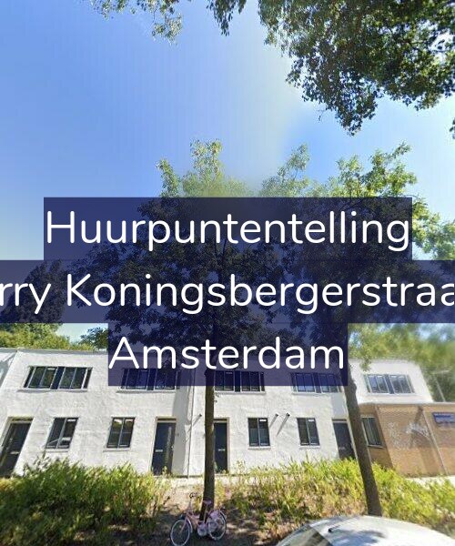 Foto gevel Huurpuntentelling voor Harry Koningsbergerstraat 8, Amsterdam