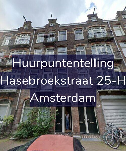 Foto gevel Huurpuntentelling voor Hasebroekstraat 25-H, Amsterdam