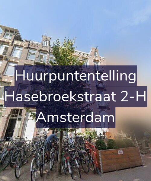 Foto gevel Huurpuntentelling voor Hasebroekstraat 2-H, Amsterdam