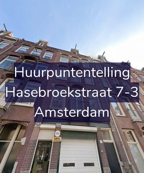 Foto gevel Huurpuntentelling voor Hasebroekstraat 7-3, Amsterdam