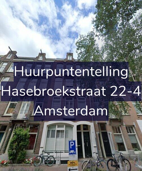 Foto gevel Huurpuntentelling voor Hasebroekstraat 22-4, Amsterdam