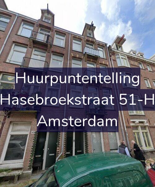 Foto gevel Huurpuntentelling voor Hasebroekstraat 51-H, Amsterdam