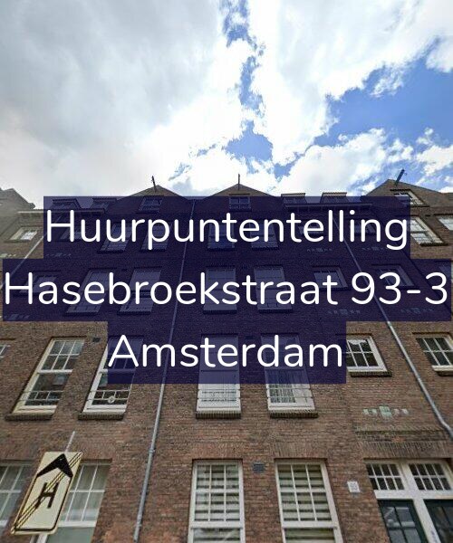 Foto gevel Huurpuntentelling voor Hasebroekstraat 93-3, Amsterdam