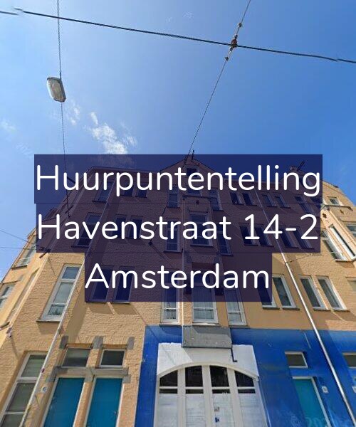 Foto gevel Huurpuntentelling voor Havenstraat 14-2, Amsterdam