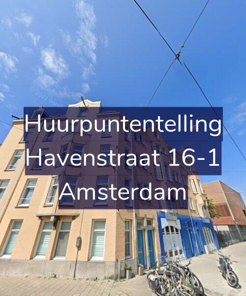 Foto gevel Huurpuntentelling voor Havenstraat 16-1, Amsterdam
