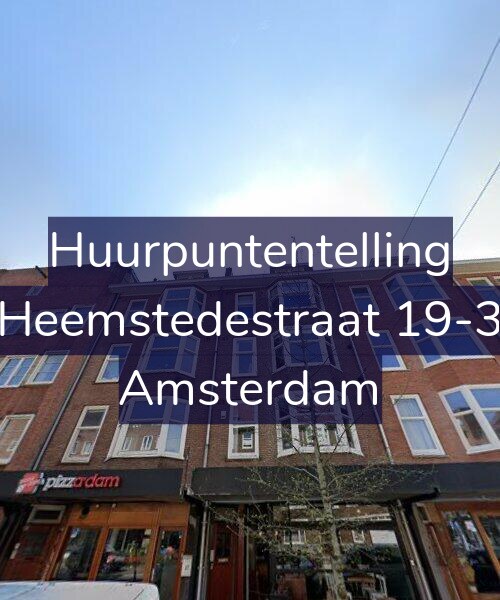 Foto gevel Huurpuntentelling voor Heemstedestraat 19-3, Amsterdam