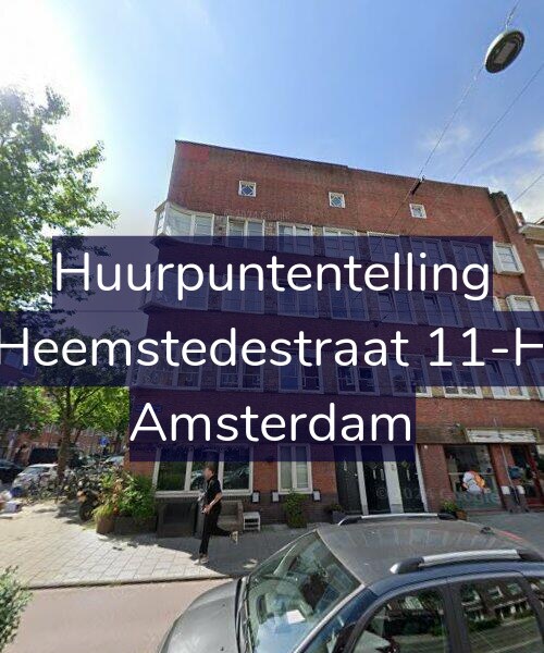 Foto gevel Huurpuntentelling voor Heemstedestraat 11-H, Amsterdam