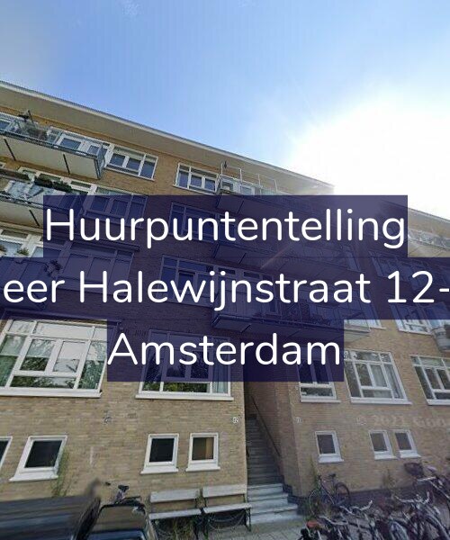Foto gevel Huurpuntentelling voor Heer Halewijnstraat 12-2, Amsterdam