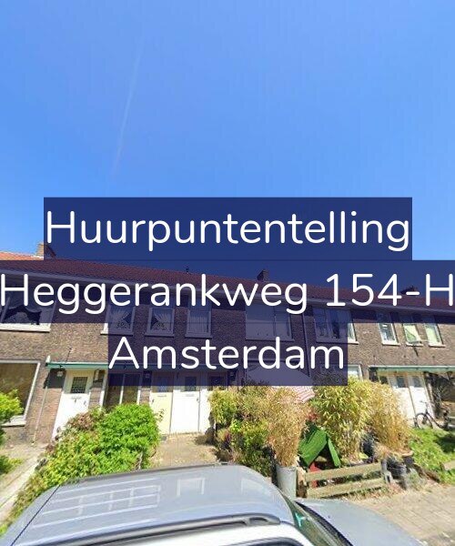 Foto gevel Huurpuntentelling voor Heggerankweg 154-H, Amsterdam