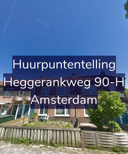Foto gevel Huurpuntentelling voor Heggerankweg 90-H, Amsterdam