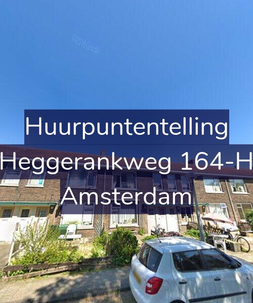 Foto gevel Huurpuntentelling voor Heggerankweg 164-H, Amsterdam