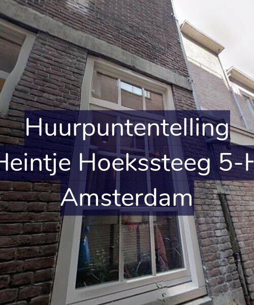 Foto gevel Huurpuntentelling voor Heintje Hoekssteeg 5-H, Amsterdam