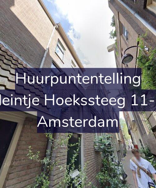 Foto gevel Huurpuntentelling voor Heintje Hoekssteeg 11-C, Amsterdam