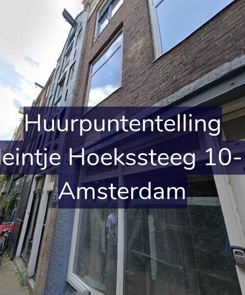 Foto gevel Huurpuntentelling voor Heintje Hoekssteeg 10-H, Amsterdam