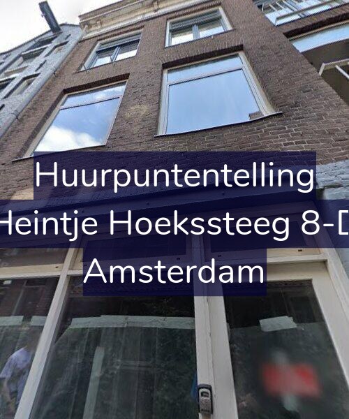 Foto gevel Huurpuntentelling voor Heintje Hoekssteeg 8-D, Amsterdam