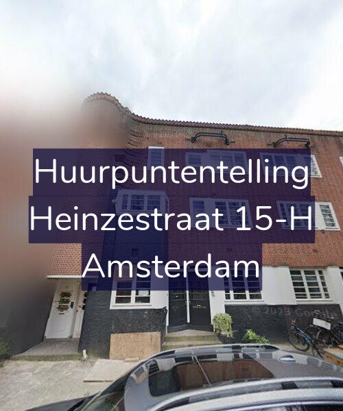 Foto gevel Huurpuntentelling voor Heinzestraat 15-H, Amsterdam