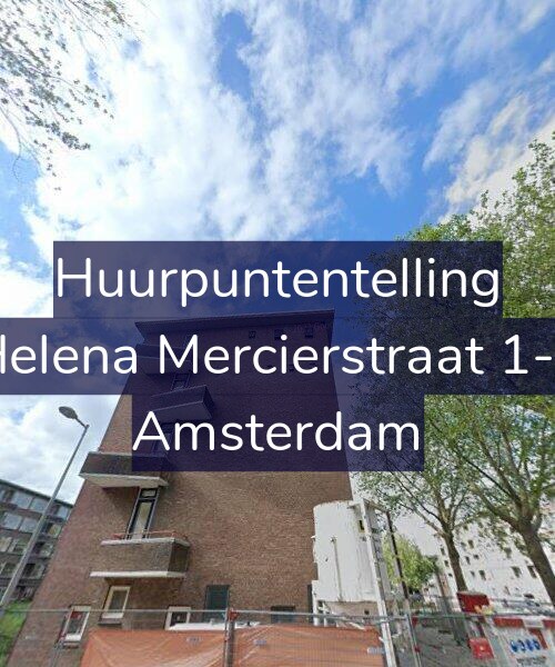 Foto gevel Huurpuntentelling voor Helena Mercierstraat 1-3, Amsterdam