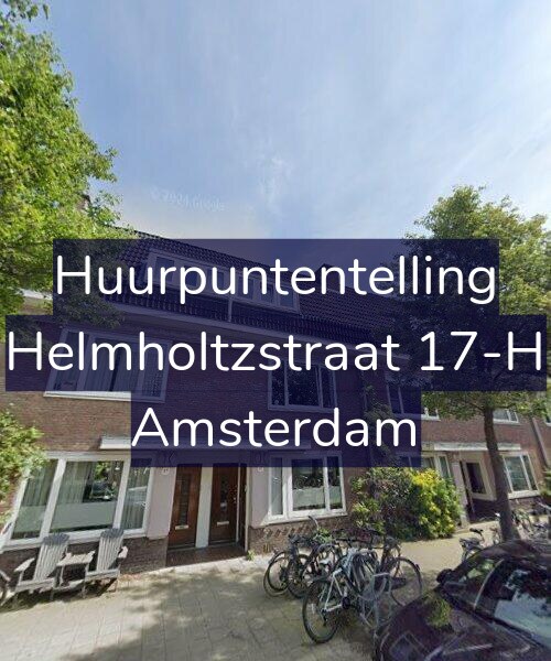 Foto gevel Huurpuntentelling voor Helmholtzstraat 17-H, Amsterdam