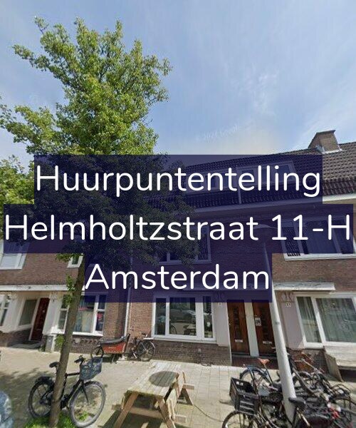 Foto gevel Huurpuntentelling voor Helmholtzstraat 11-H, Amsterdam
