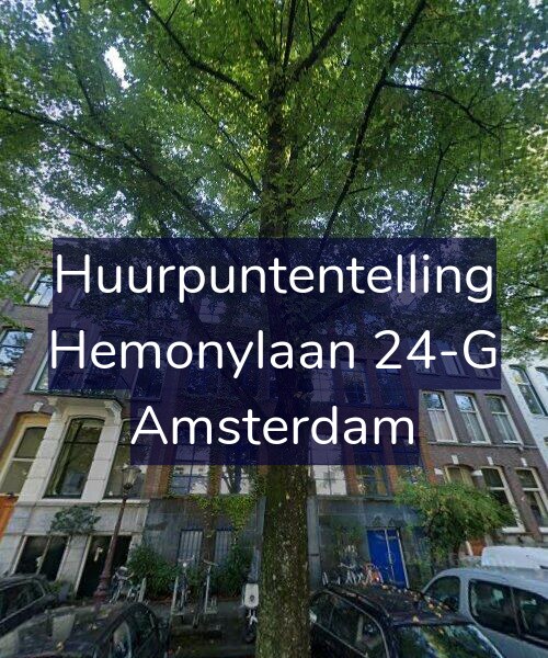 Foto gevel Huurpuntentelling voor Hemonylaan 24-G, Amsterdam