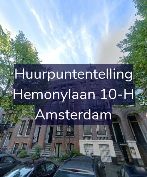 Foto gevel Huurpuntentelling voor Hemonylaan 10-H, Amsterdam