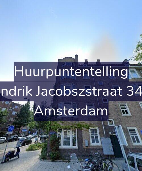 Foto gevel Huurpuntentelling voor Hendrik Jacobszstraat 34-H, Amsterdam
